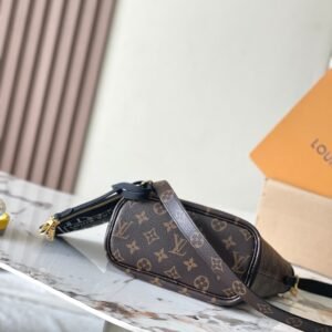 Alternative view of Louis Vuitton Inside Out Neverfull in Brown Black