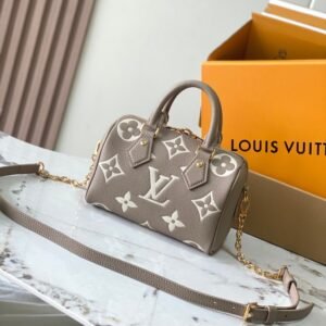 Louis Vuitton Speedy Bag in Taupe Gold