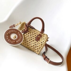 Louis Vuitton Speedy Nano Raffia