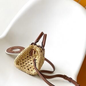Alternative view of Louis Vuitton Speedy Nano Raffia