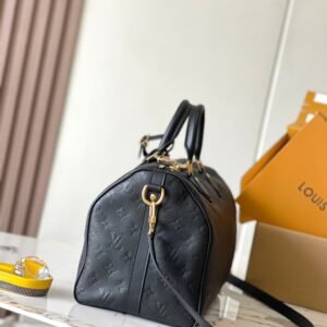 Alternative view of Louis Vuitton Monogram Speedy Soft 30 Black Gold