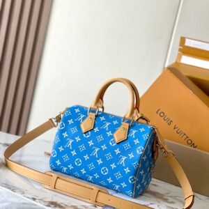 Alternative view of Louis Vuitton Speedy Bag in Blue