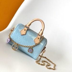Louis Vuitton Speedy Nano Speedy Sky in Monogram Vernis