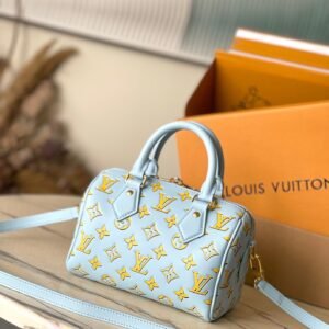 Alternative view of Louis Vuitton Speedy in Sky Yellow Monogram