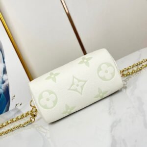 Alternative view of Louis Vuitton Speedy Nano Bag White Latte Gold