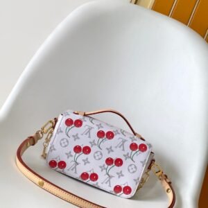 Alternative view of Louis Vuitton x Takashi Murakami Cherry Pochette Metis East West