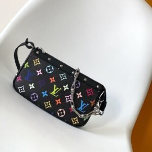 Louis Vuitton x Takashi Murakami Black Multicolor