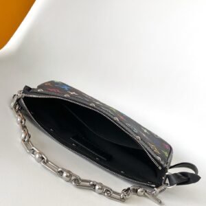 Alternative view of Louis Vuitton x Takashi Murakami Black Multicolor