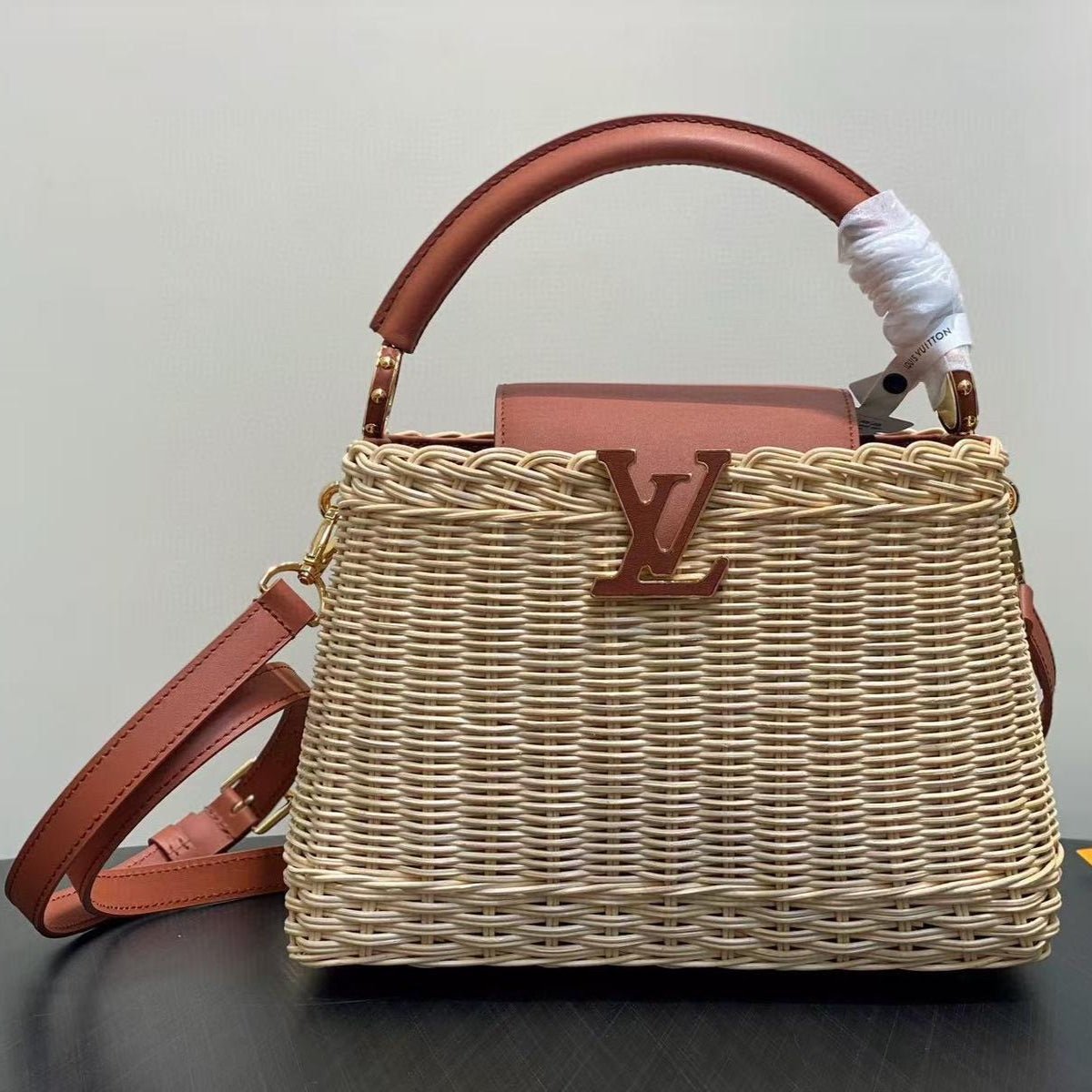 Louis Vuitton Capucines in Rattan
