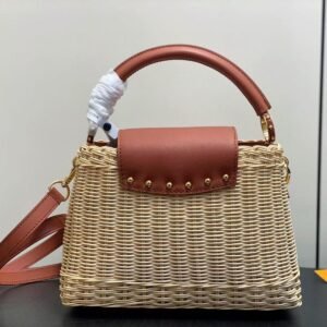 Alternative view of Louis Vuitton Capucines in Rattan