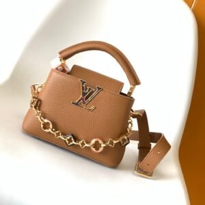 Louis Vuitton Capucines in Brown