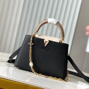 Louis Vuitton Capucines in Black