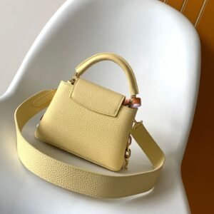 Alternative view of Louis Vuitton Capucines in Yellow