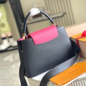 Alternative view of Louis Vuitton Capucines in Black Pink