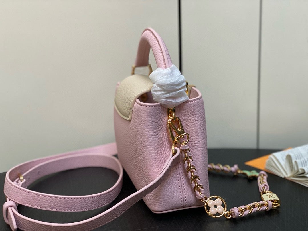 Louis Vuitton Capucines in Pink - Afbeelding 2