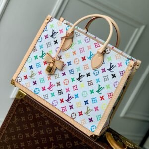 Louis Vuitton x Takashi Murakami OnTheGo MM Multicolor Monogram