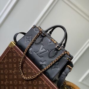 Louis Vuitton OnTheGo East West Bag in Black Gold
