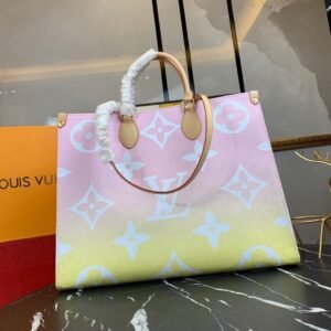 Louis Vuitton OnTheGo GM Pink Yellow