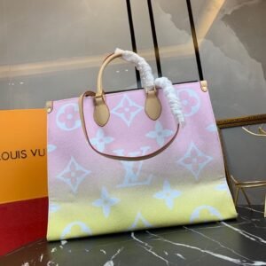 Alternative view of Louis Vuitton OnTheGo GM Pink Yellow