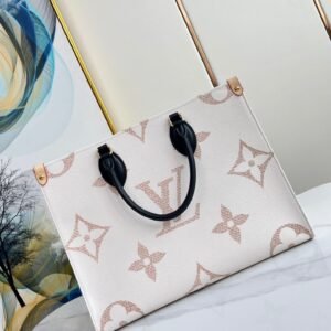 Alternative view of Louis Vuitton OnTheGo MM Cream Brown