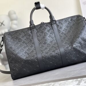 Louis Vuitton Keepall Bandouliere 50 in Black