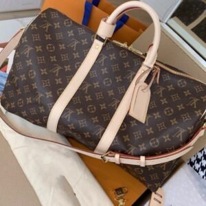 Alternative view of Louis Vuitton Keepall Bandouliere 45 in Brown Monogram