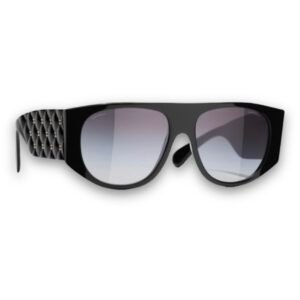 Chanel Sunglasses in Black Gold