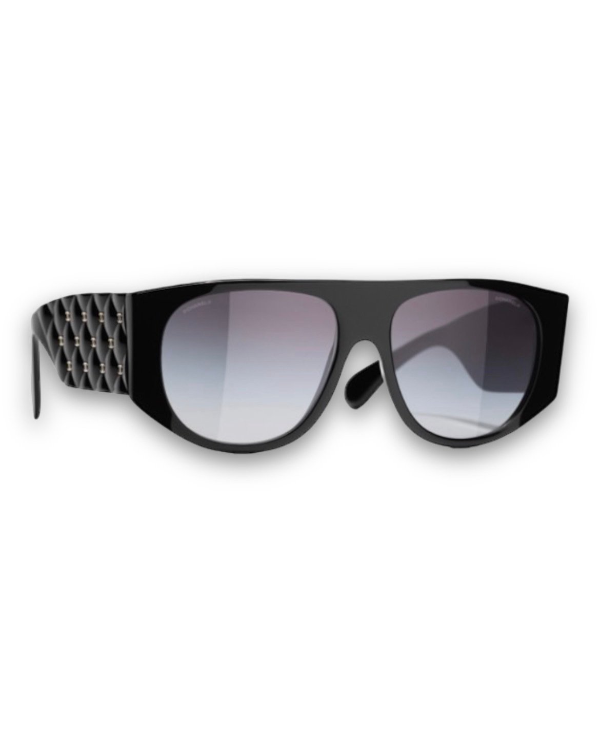 Chanel Sunglasses in Black Gold