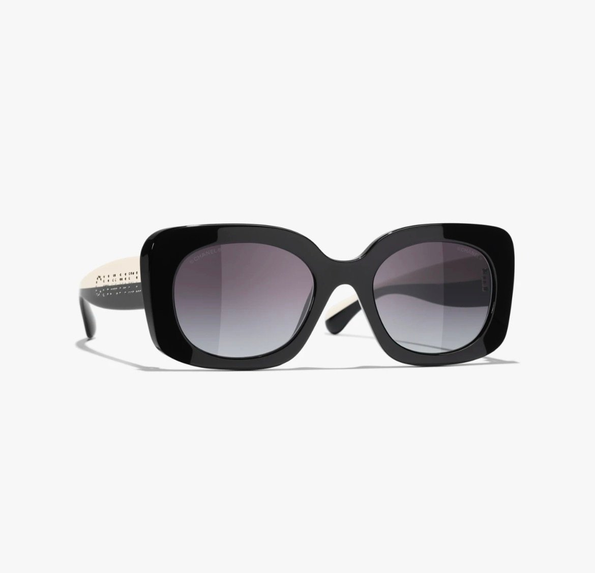 Chanel Sunglasses in Black White