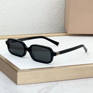 Alternative view of Miu Miu Sunglasses in Black Gold