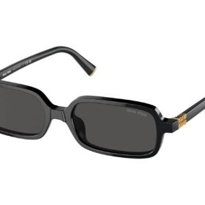 Miu Miu Sunglasses in Black Gold