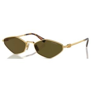 Miu Miu Sunglasses in Gold
