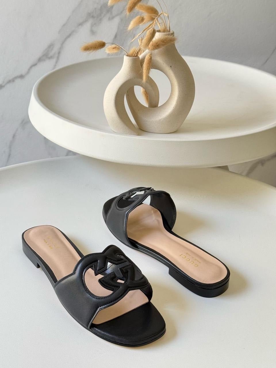 Gucci Slide Sandal in Black - Afbeelding 2