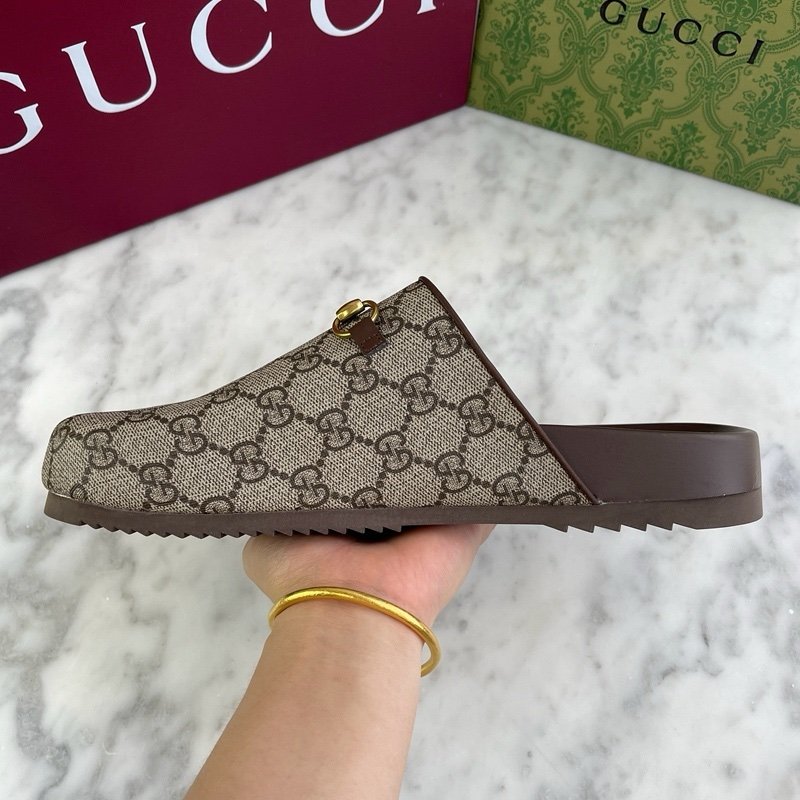 Gucci Mules in Brown - Afbeelding 4