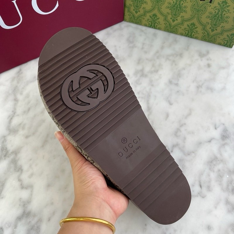 Gucci Mules in Brown - Afbeelding 5