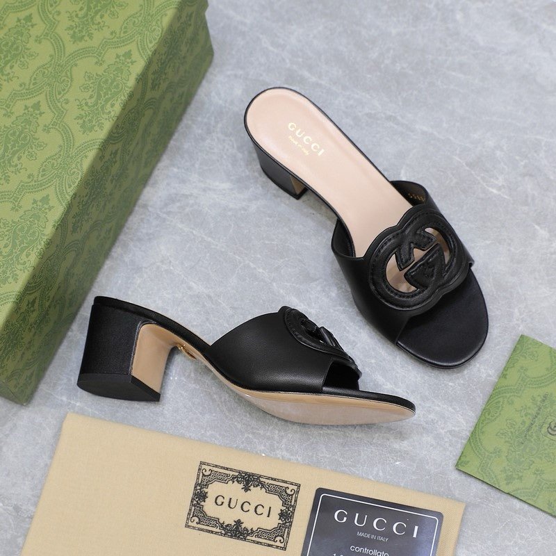 Gucci Mule Sandals in Black - Afbeelding 2
