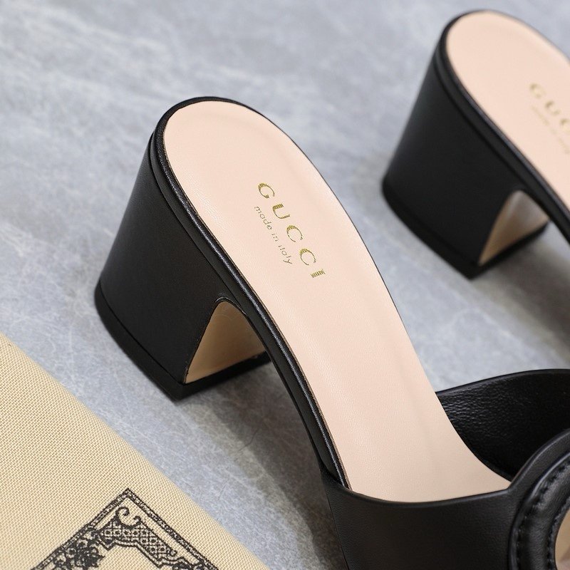Gucci Mule Sandals in Black - Afbeelding 3