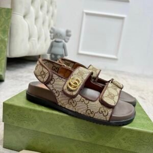 Gucci GG Sandals in Brown