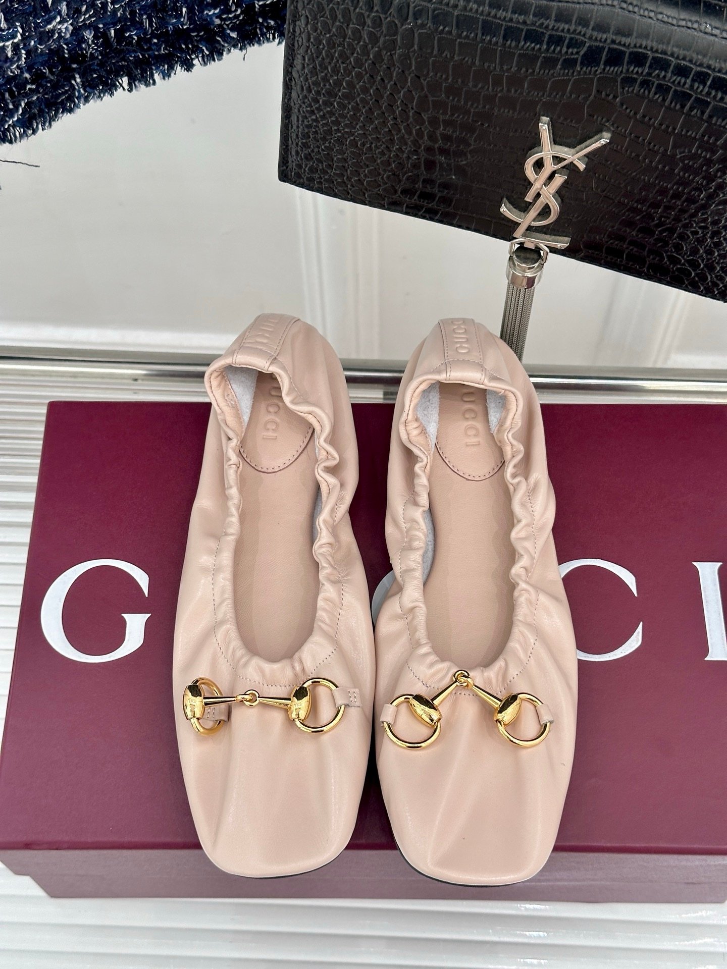 Gucci Ballerinas in Pink