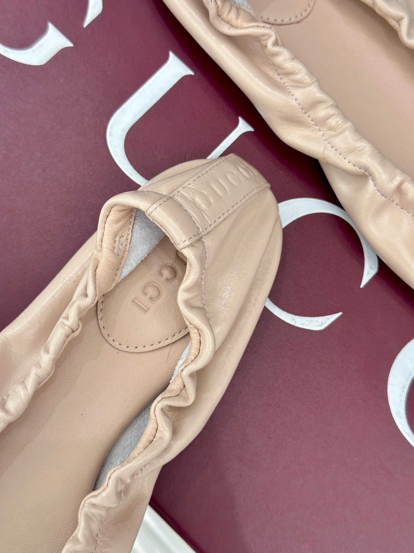 Gucci Ballerinas in Pink - Afbeelding 5
