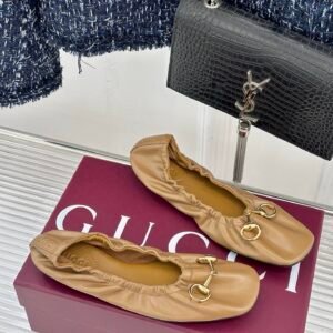 Alternative view of Gucci Ballerinas in Brown