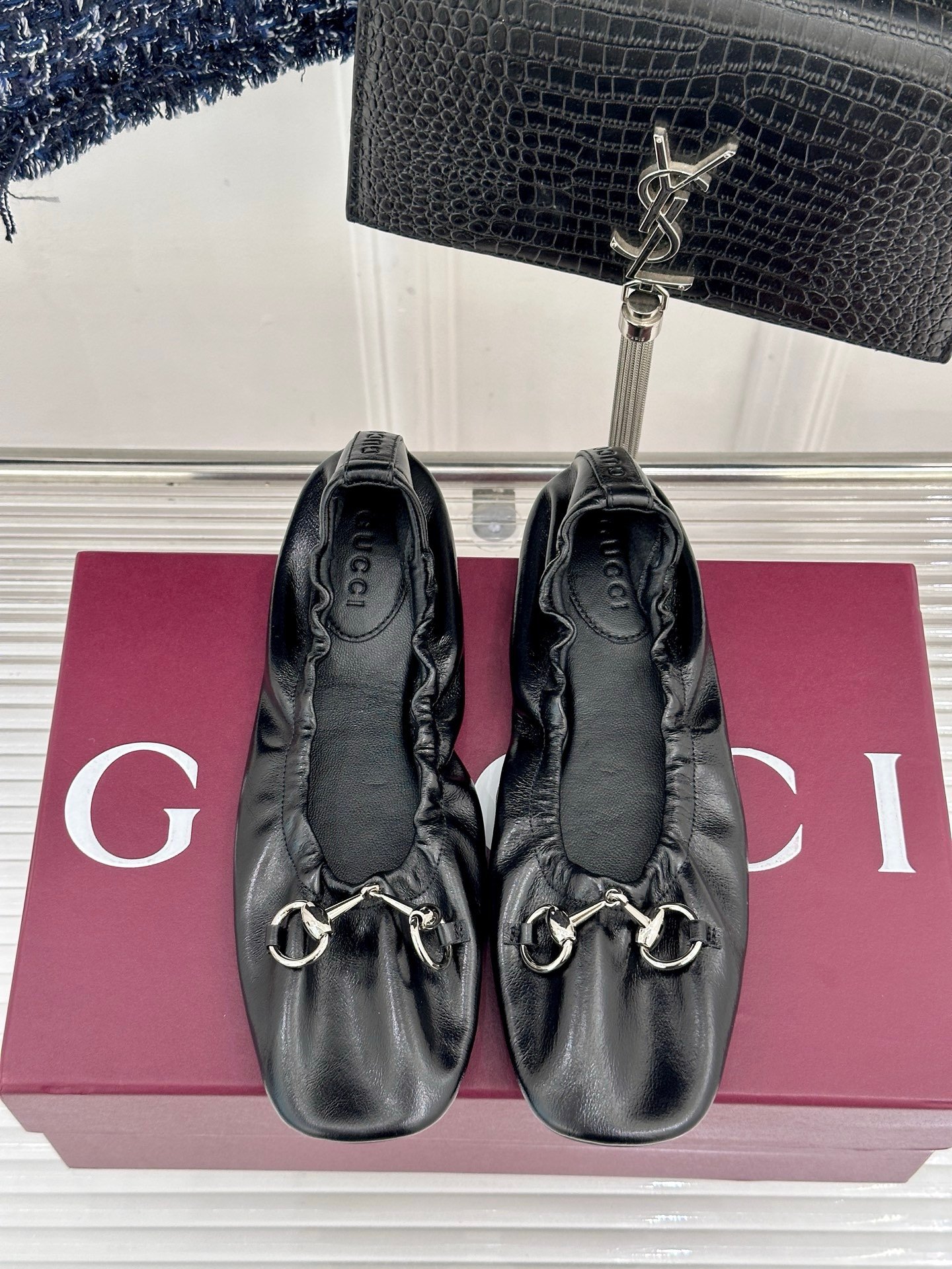 Gucci Ballerinas in Black