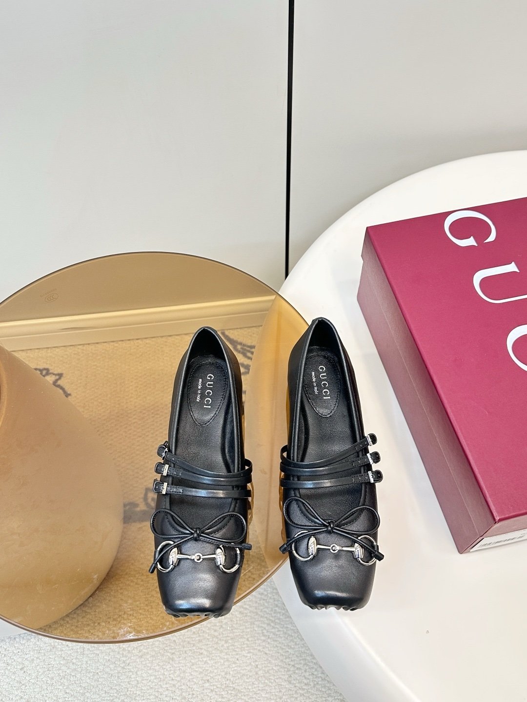 Gucci Ballerinas in Black