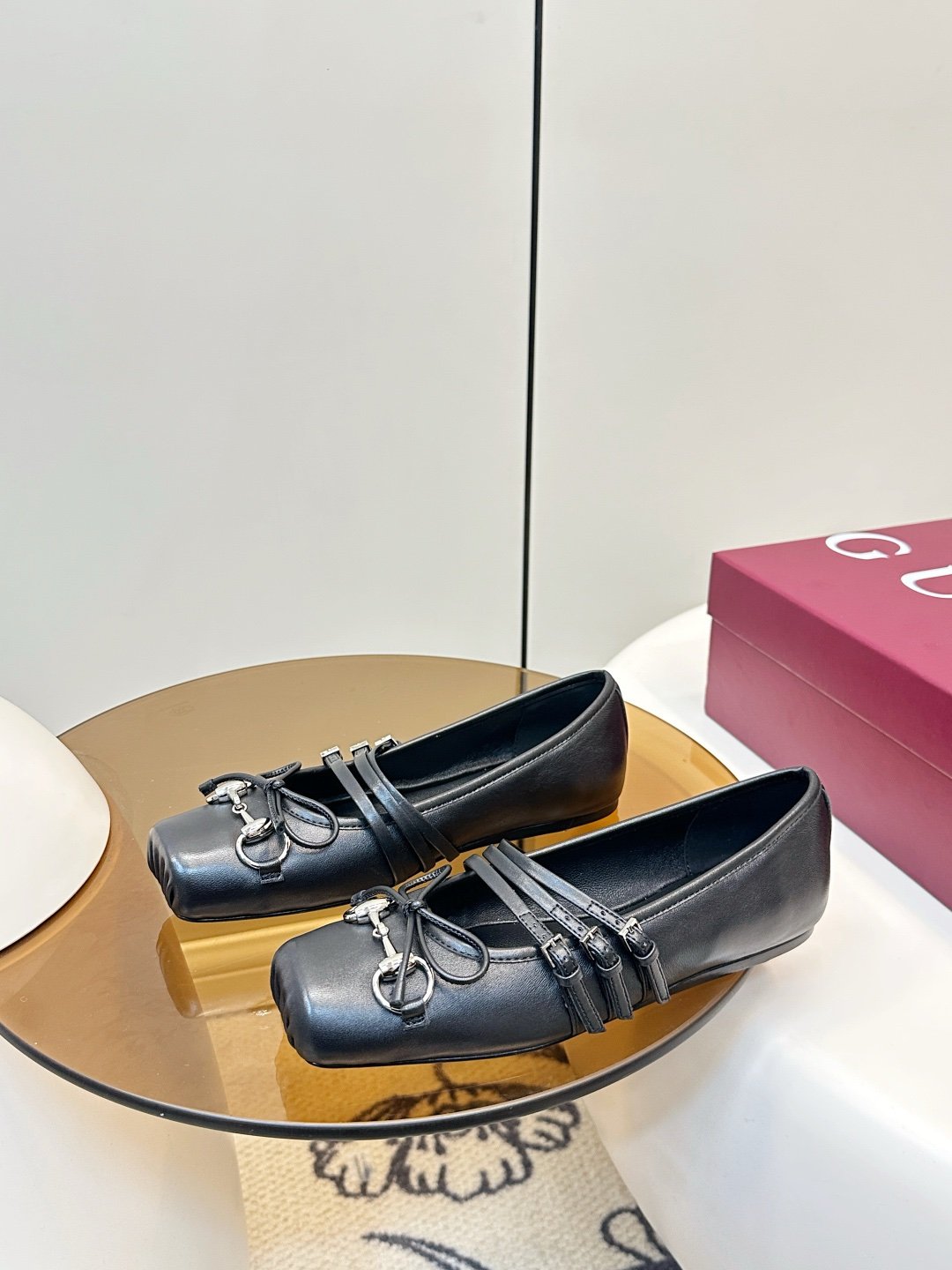 Gucci Ballerinas in Black - Afbeelding 3