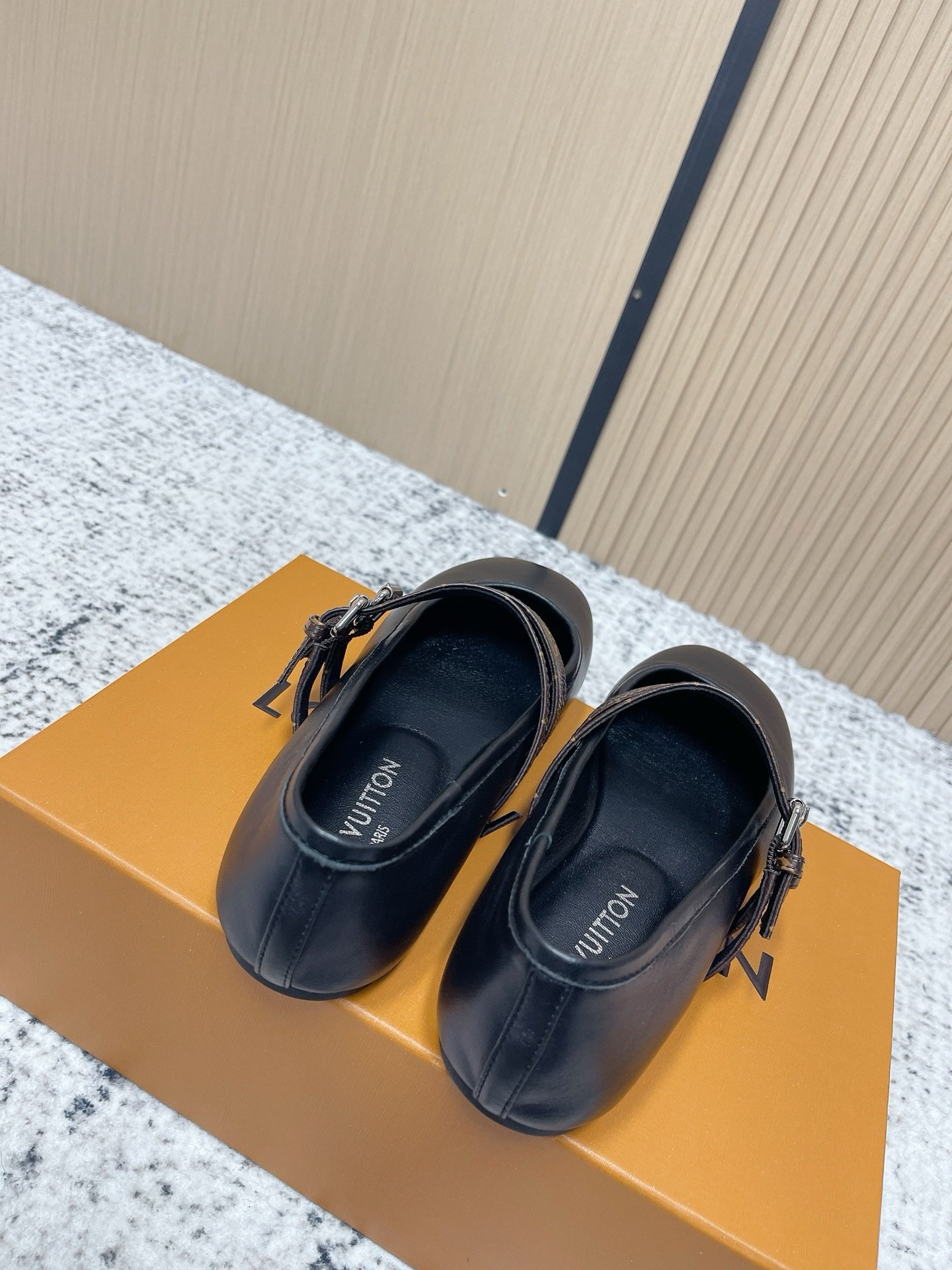 Louis Vuitton Ballerinas in Black Brown - Afbeelding 7