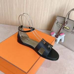 Alternative view of Hermes Sandals in Black