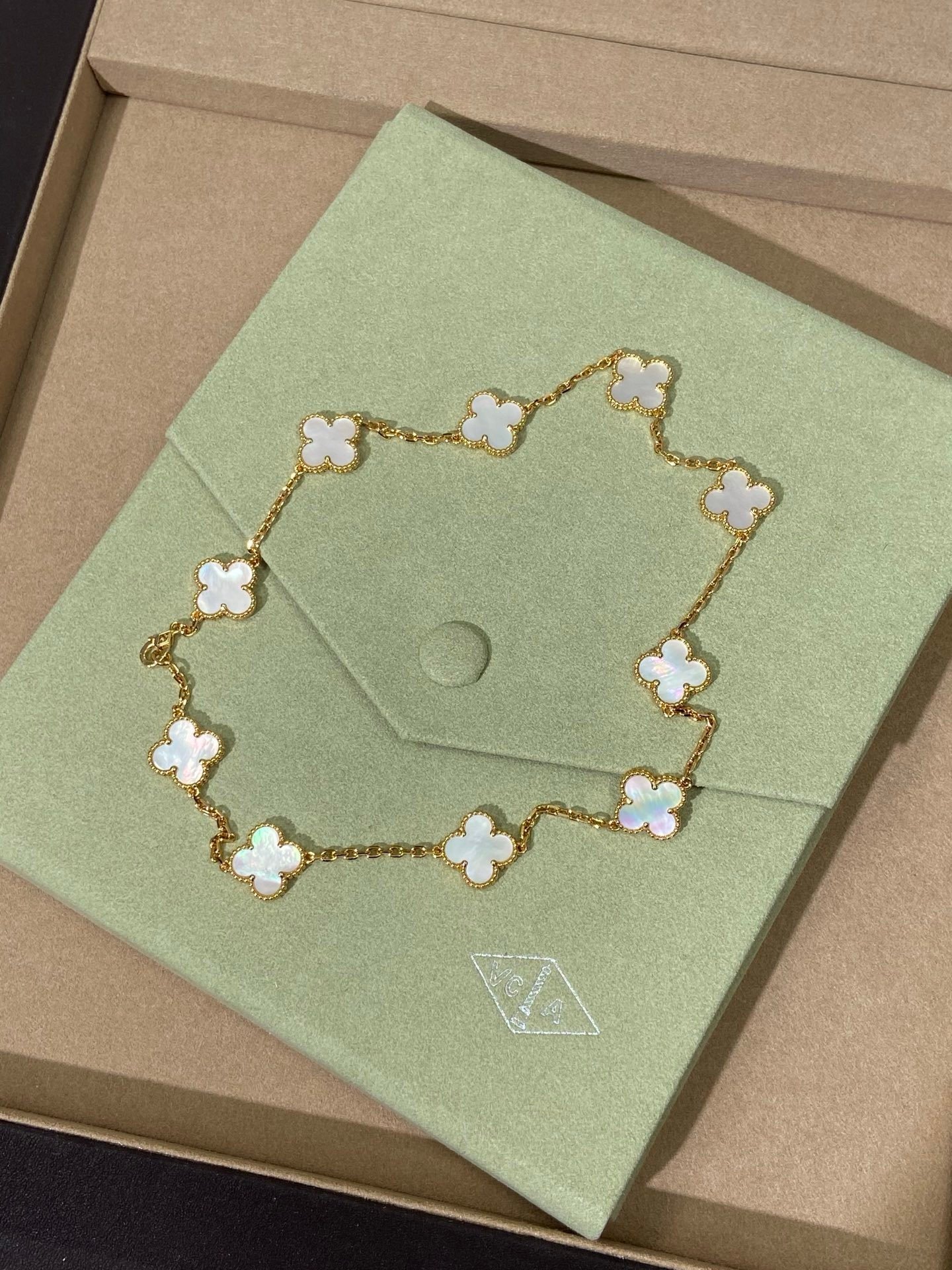 VCA Alhambra Necklace Mother of Pearl - Afbeelding 3
