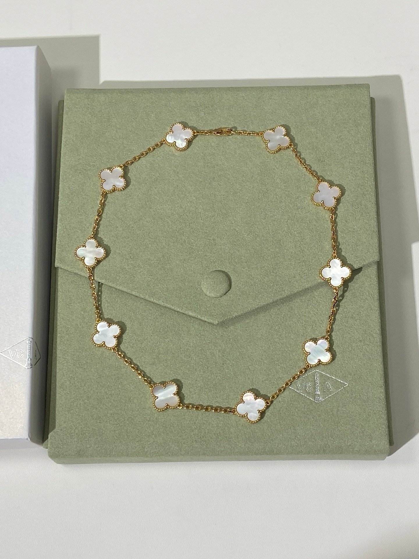 VCA Alhambra Necklace Mother of Pearl - Afbeelding 4