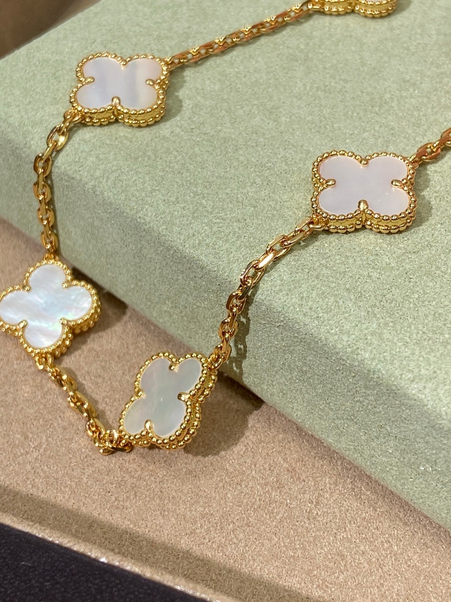VCA Alhambra Necklace Mother of Pearl - Afbeelding 7
