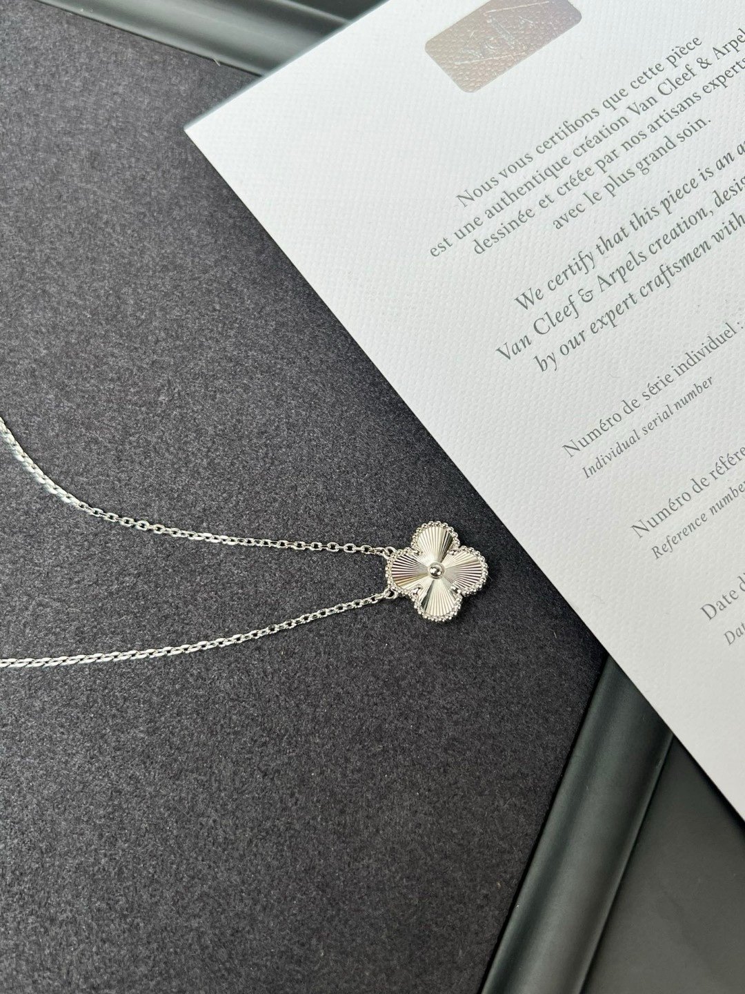 VCA Alhambra Necklace in Silver - Afbeelding 2